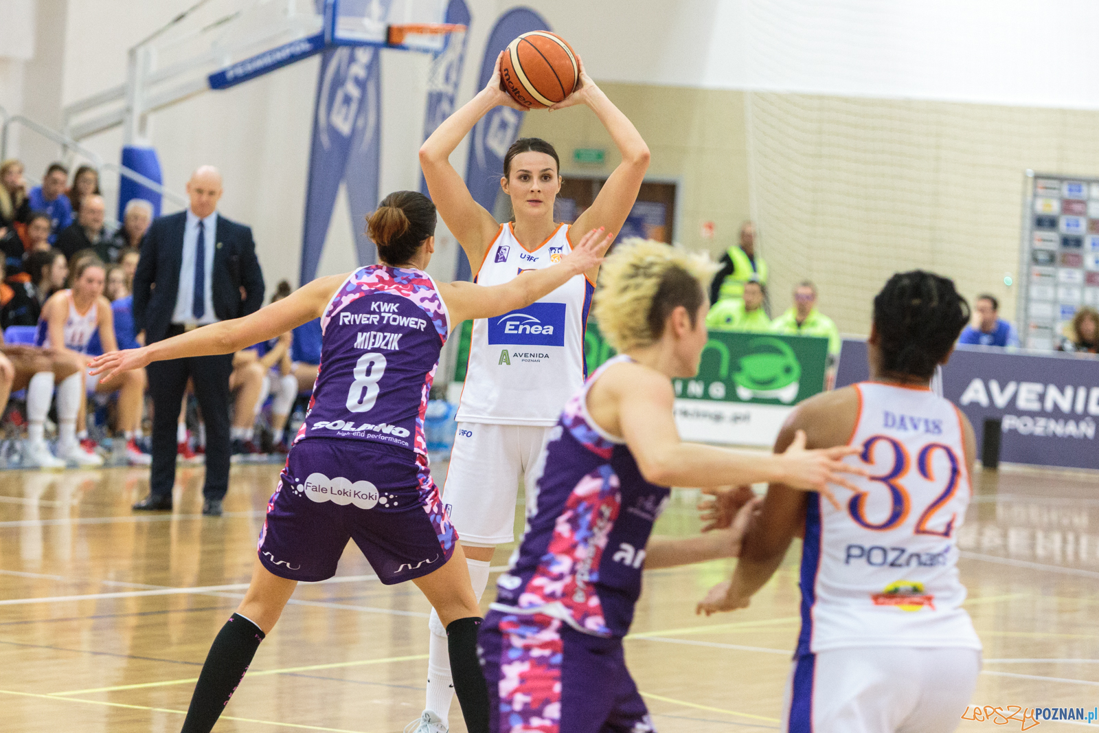 Enea AZS Poznań - Artego Bydgoszcz 48:68 - 21.02.2018 r.  Foto: LepszyPOZNAN.pl / Paweł Rychter