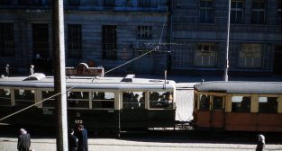 Aleje Marcinkowskiego - koniec lat 50-tych  Foto: Mogens Tørsleff, kolekcja Gorma Rudschinata / Flickr / CC