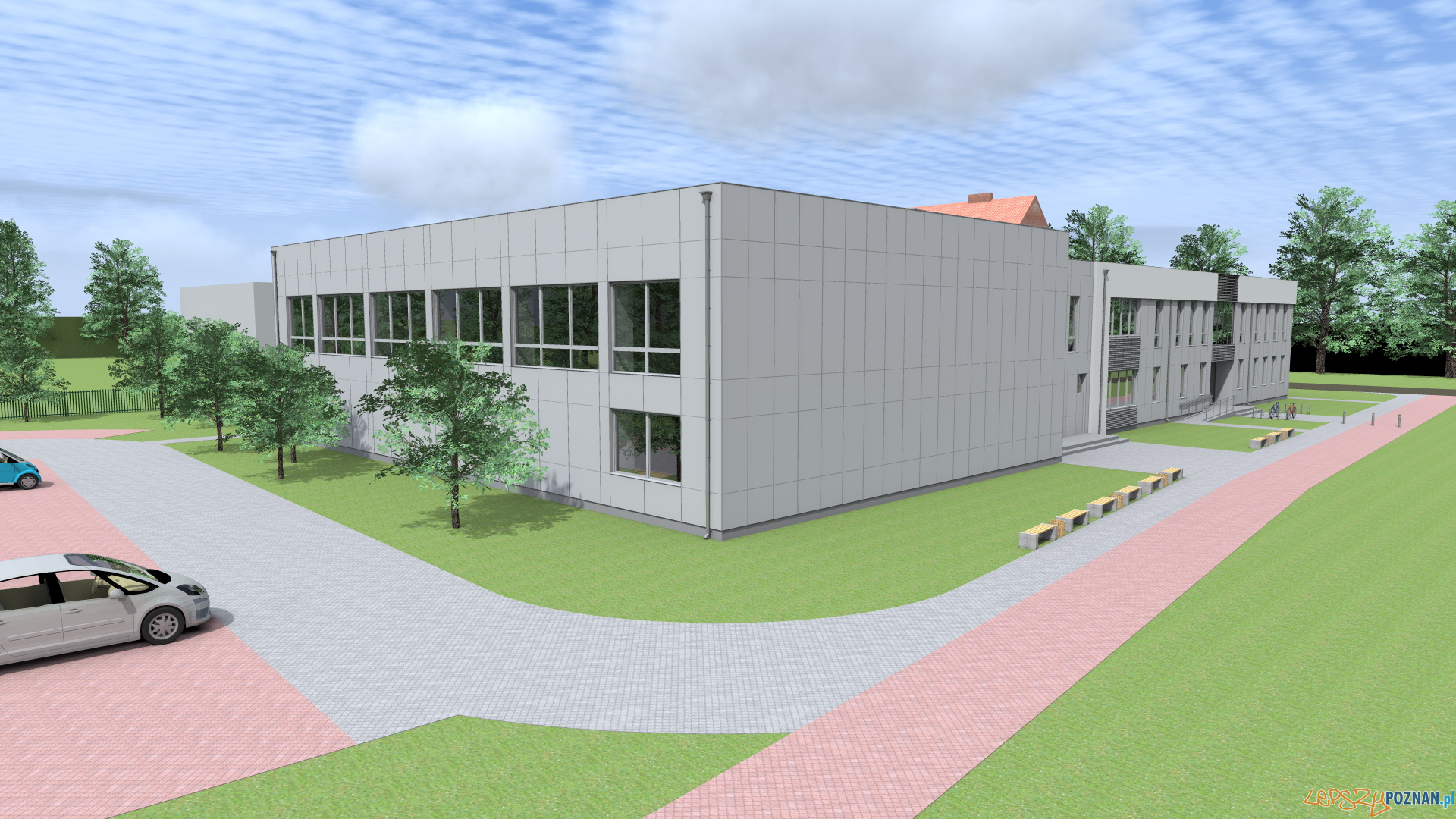 rozbudowa szkoły w Murowanej Goślinie  Foto: 