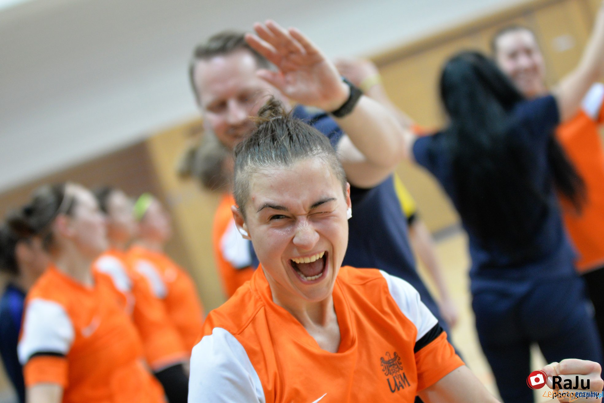 Futsal kobiet - AZS UAM Poznań - LKS Rolnik B. Głogówek  Foto: RaJu Photography / materiały prasowe