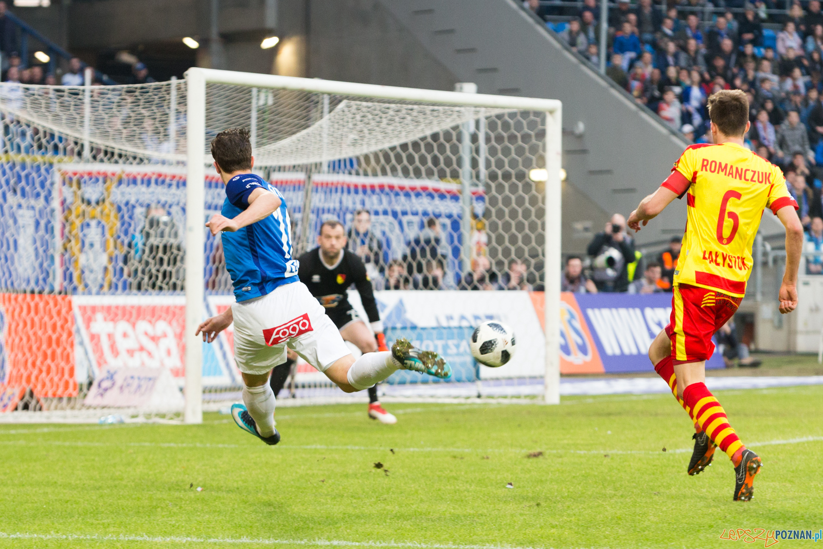 Lech Poznań - Jagiellonia Białystok (Mario Situm)  Foto: lepszyPOZNAN.pl/Piotr Rychter