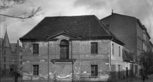 Plac Ratajskiego ok 1849 r.  Foto: Wielkopolski Urzad Ochrony Zabytkow