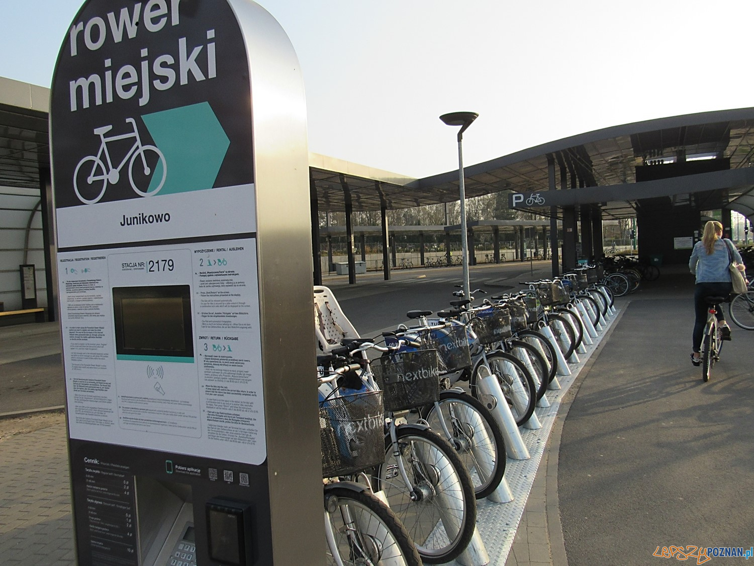Poznański rower miejski stacja PRM Junikowo  Foto: Zarząd Transportu Miejskiego / materiały prasowe