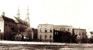 Kościół Bernardynów Gimnazjum Marii Magdaleny 1898-1900  Foto: poznan.wikia