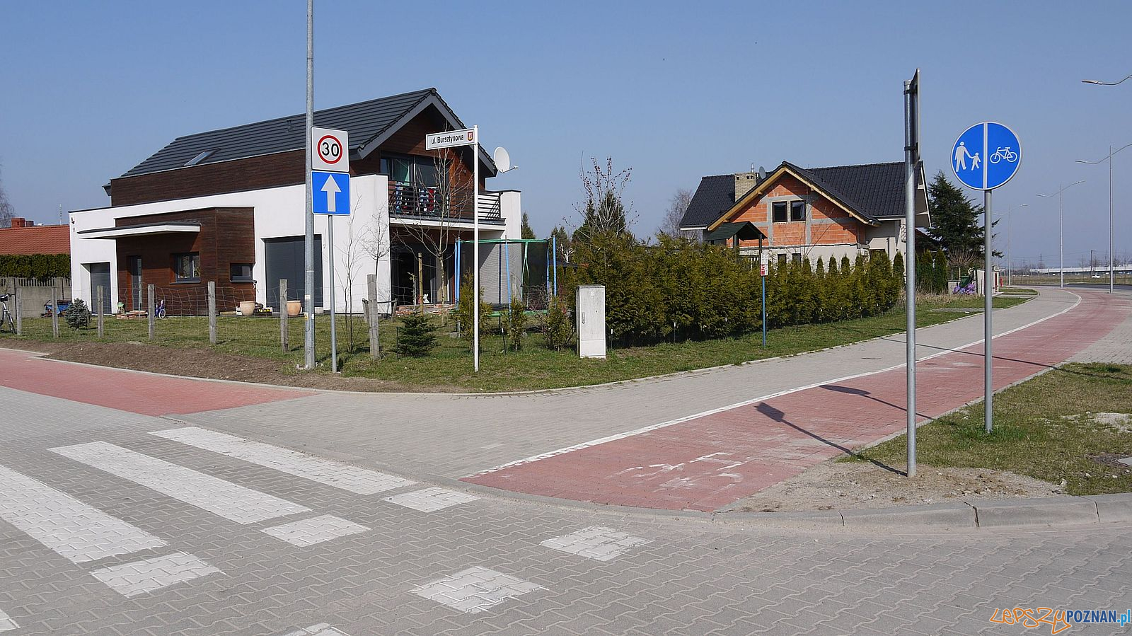 Swarzędz, ul. Bursztynowa  Foto: M.Woliński / UMiG w Swarzędzu 