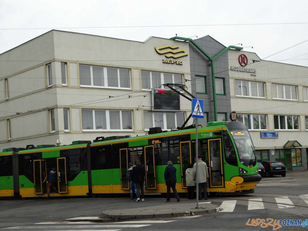 Tramwaj na pętli Staroleka  Foto: Zarząd Transportu Miejskiego 