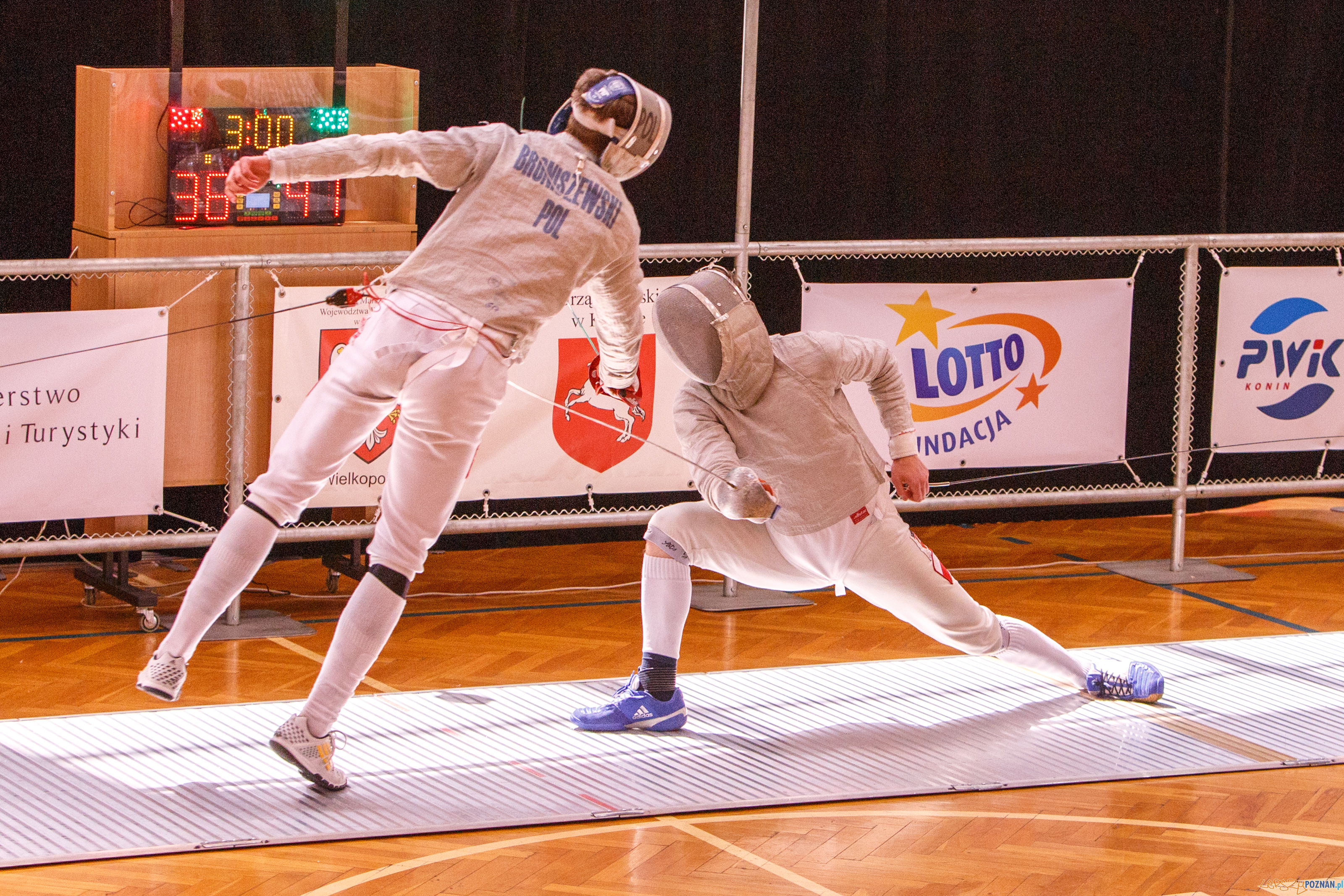 Szabla w Koninie - Ogólnopolskie Olimpiady Młodzieży 2018  Foto: Paweł Rychter