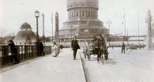 Targi wieża 1911  Foto: Joseph Latzel Ze zb. Brigitte i Everhardta Franßen CK Zamek - Cyryl