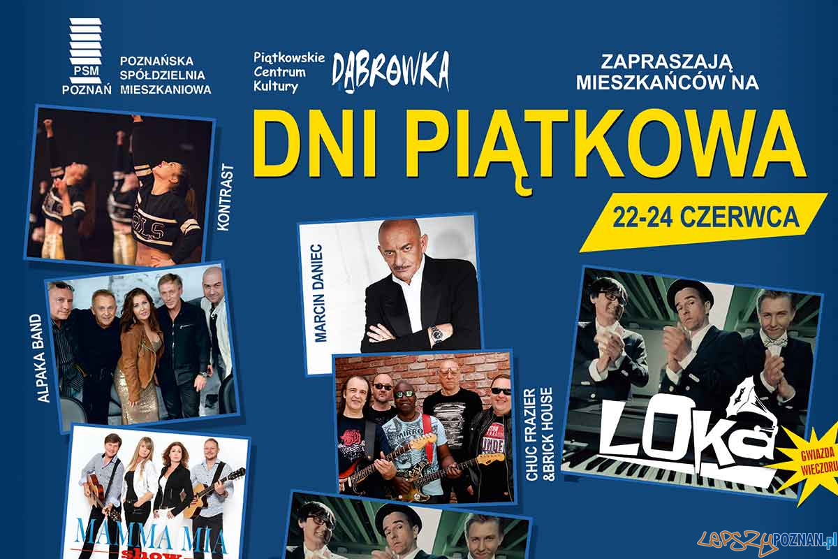 Dni PIątkowa 2018 (plakat)  Foto: materiały prasowe