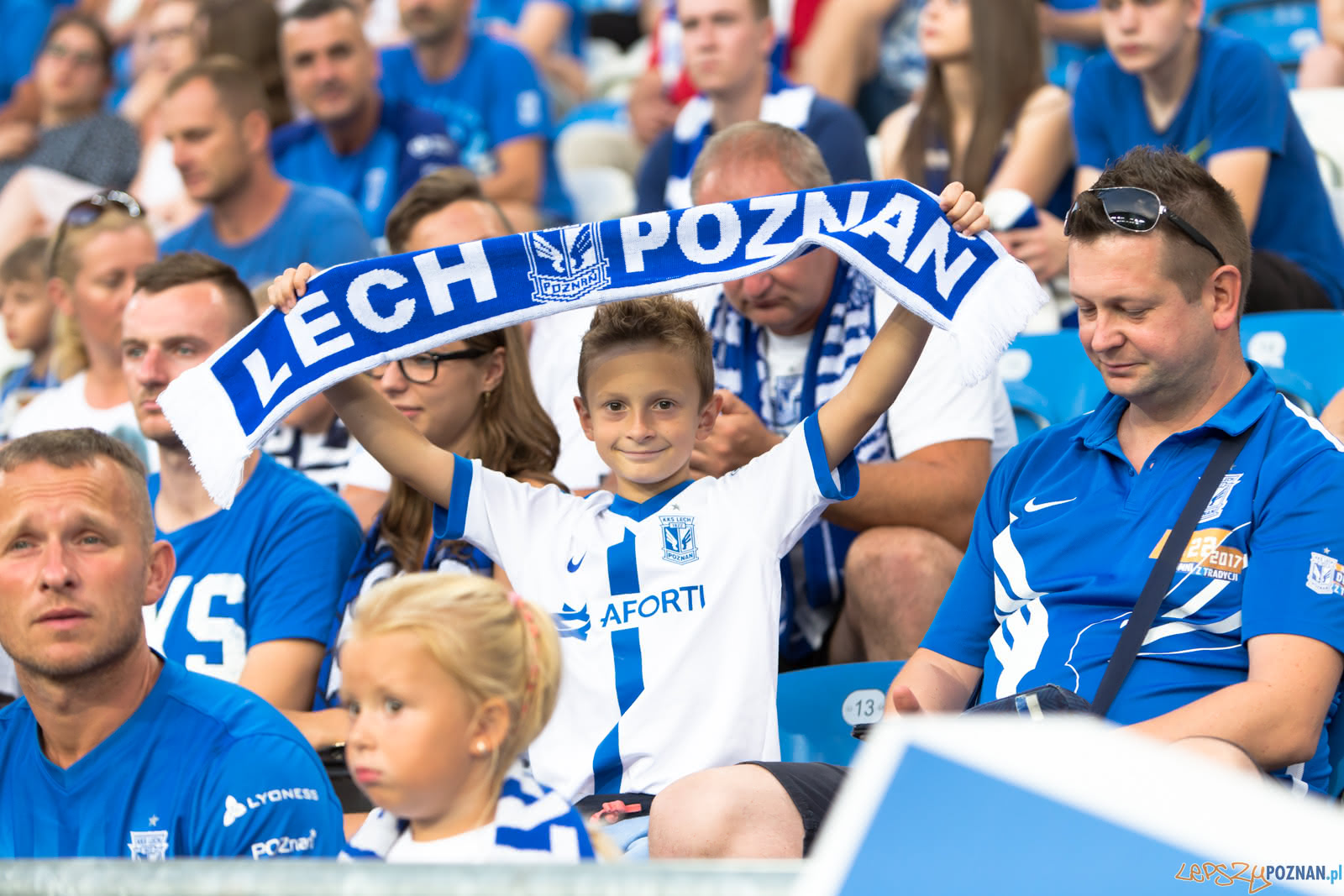 Lech Poznań - FC Shakhtyor Soligorsk (najlepsi kibice na świec  Foto: lepszyPOZNAN.pl/Piotr Rychter