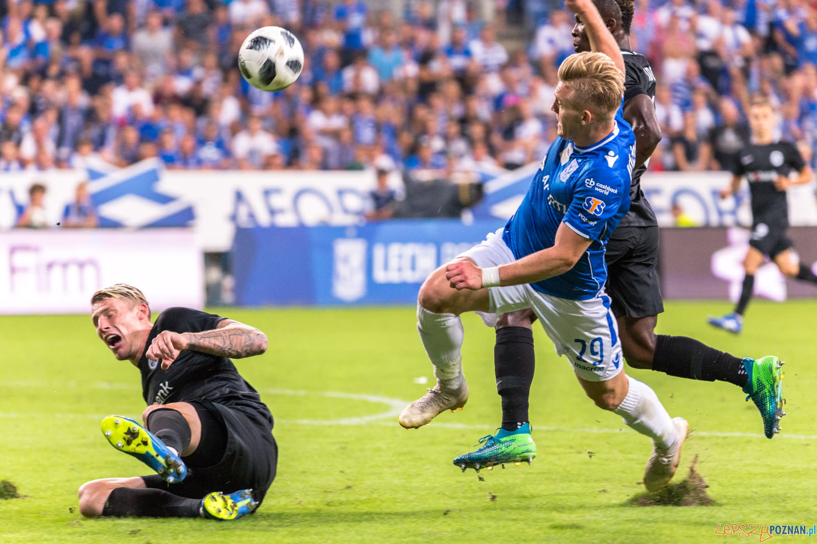 Liga Europy: Lech Poznań - KRC Genk 0:1- Stadion Miejski Pozna  Foto: LepszyPOZNAN.pl / Paweł Rychter