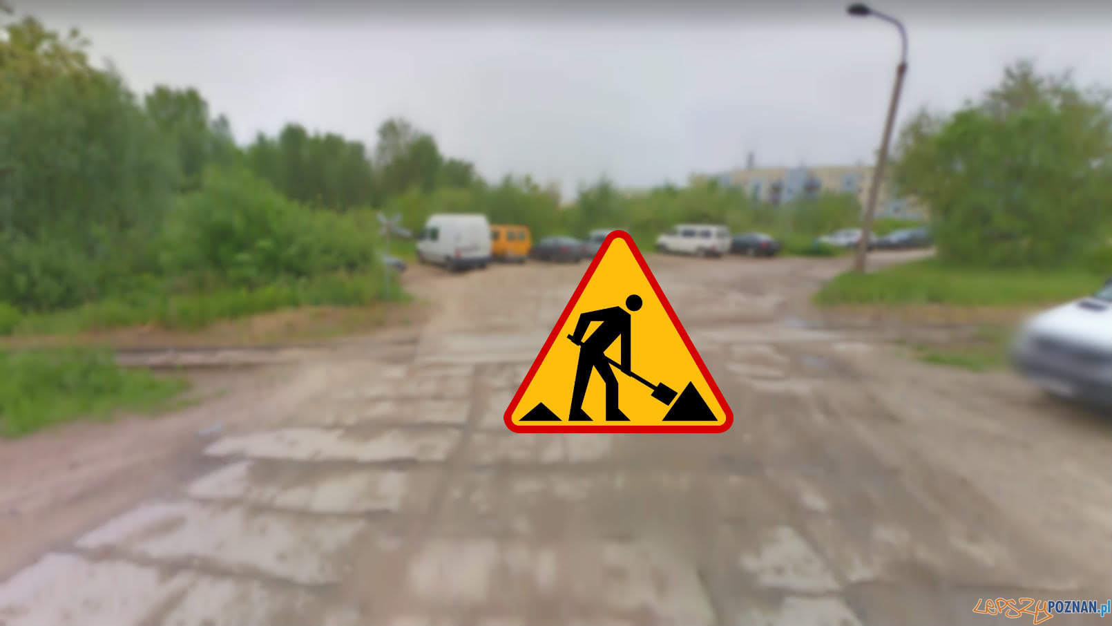 Nowa droga do pętli Franowo  Foto: Google Street View