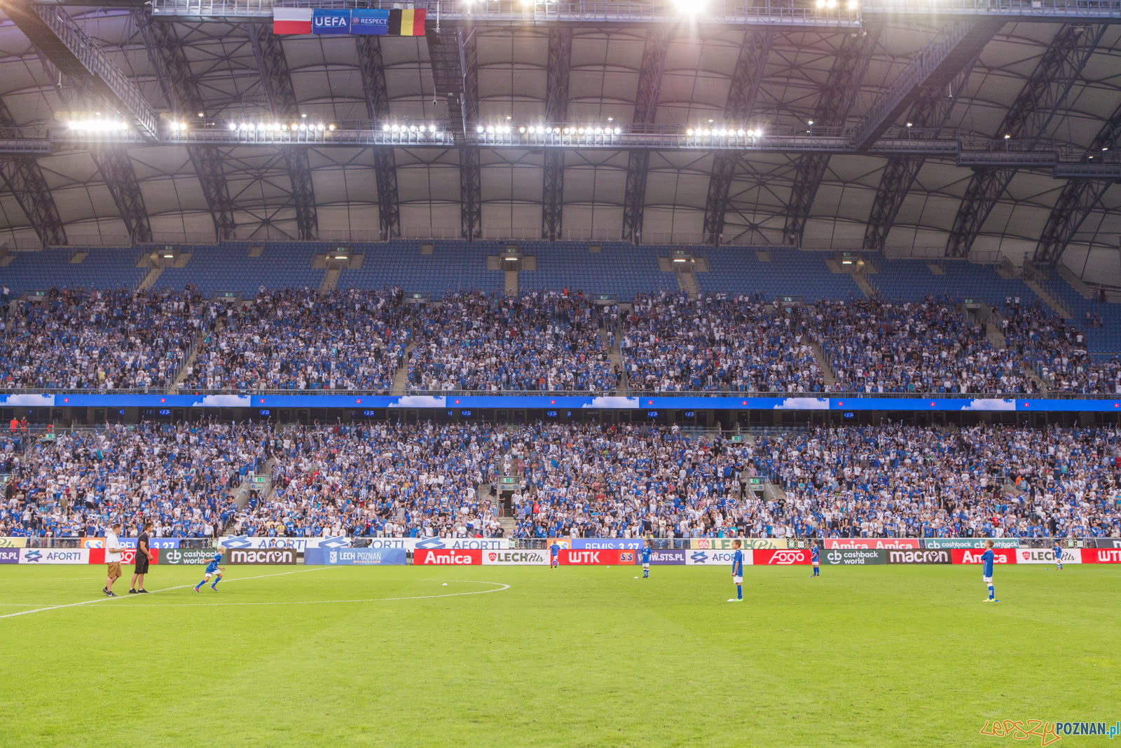 Liga Europy: Lech Poznań - KRC Genk 0:1- Stadion Miejski Pozna  Foto: LepszyPOZNAN.pl / Paweł Rychter