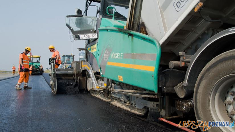 Prace na obwodnicy Czarnkowa  Foto: Skanska