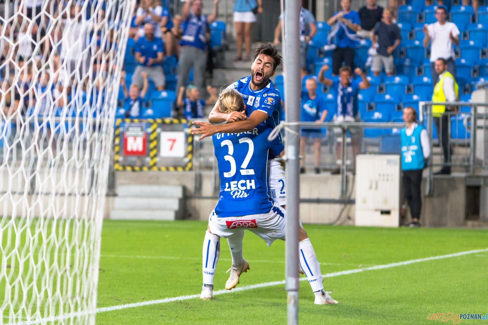 Lech Poznań - FC Shakhtyor Soligorsk (Christian Gytkjaer, Joao  Foto: lepszyPOZNAN.pl/Piotr Rychter