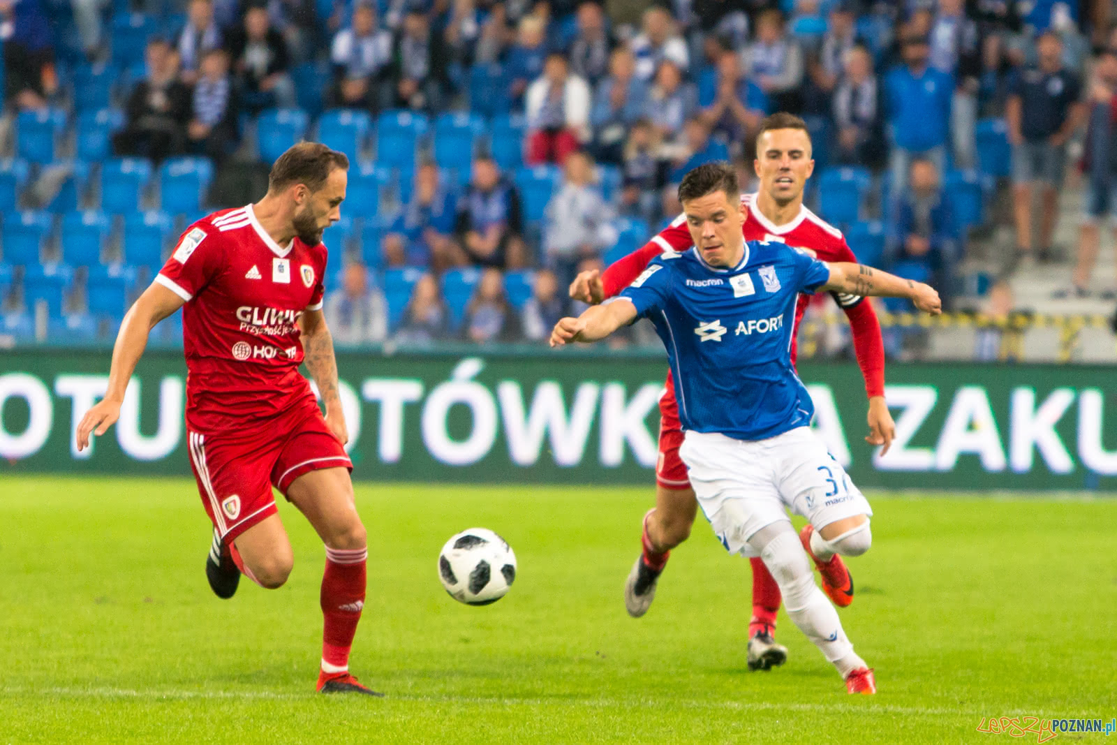 Lech Poznań - Piast Gliwice (Marcin Wasilewski)  Foto: lepszyPOZNAN.pl/Piotr Rychter