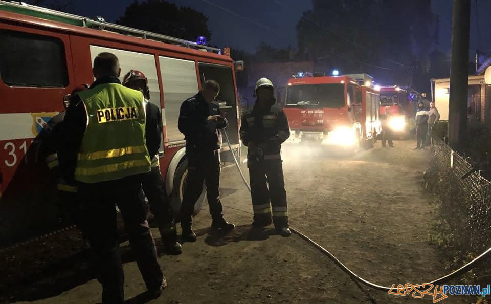 Wybuch gazu pod Murowaną Gośliną  Foto: UMiG w Murowanej Goślinie 