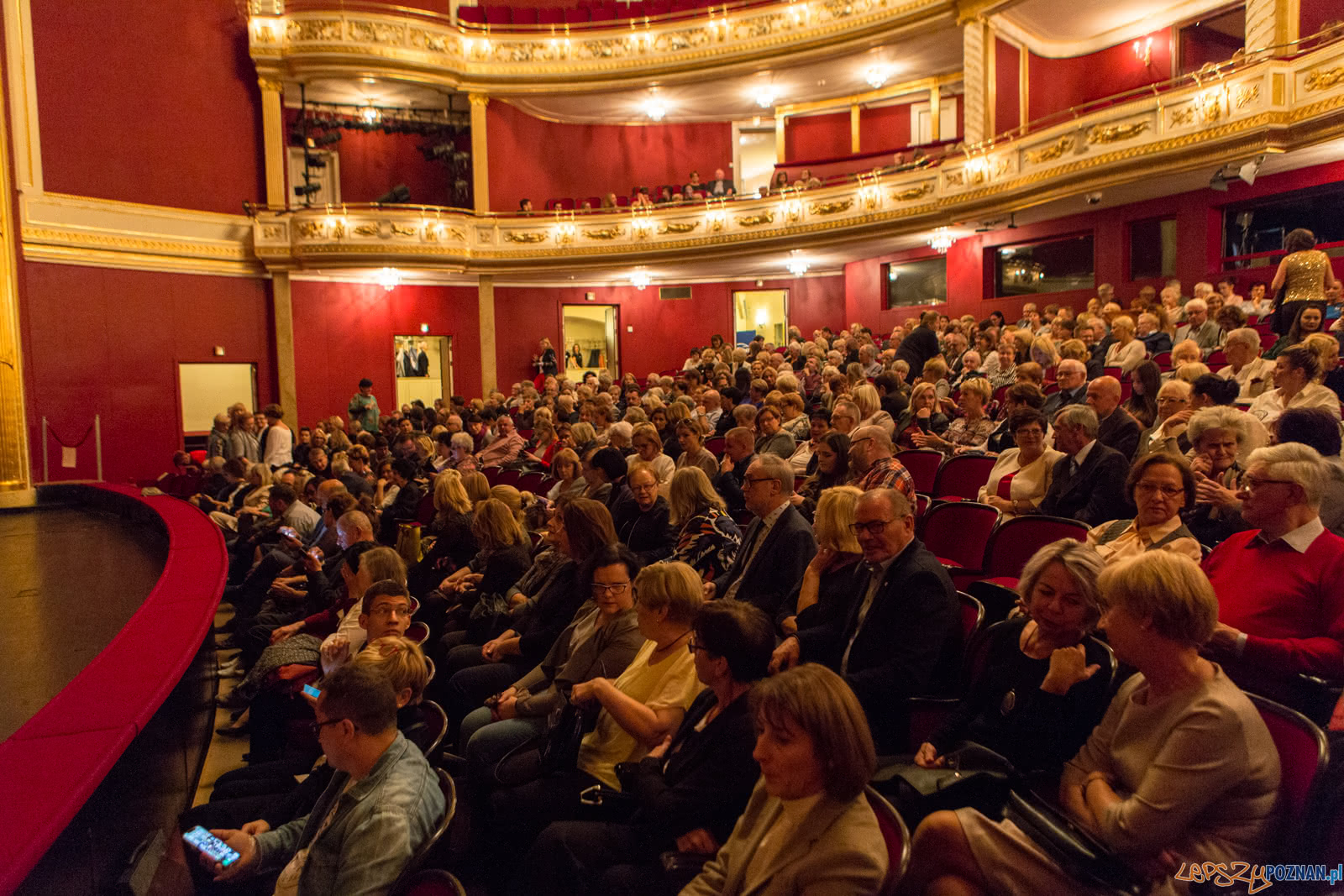 Anna Seniuk w monodramie "Wieczór w Teatrze Wielkim" wg. poemat  Foto: LepszyPOZNAN.pl / Paweł Rychter