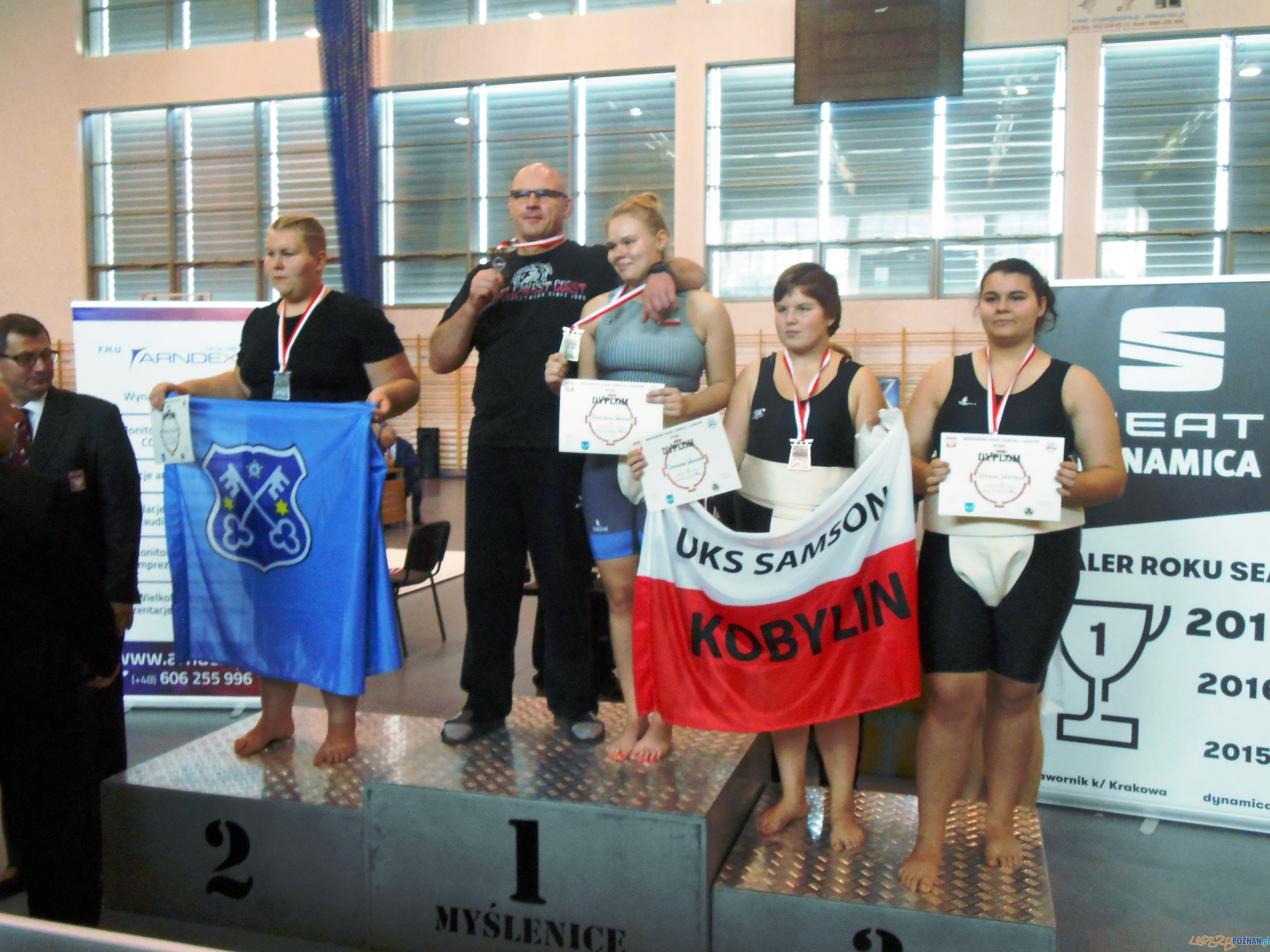 Złote medale w Mistrzostwach Polski Kadetek i Kadetów w Sumo  Foto: KS Sobieski Poznań