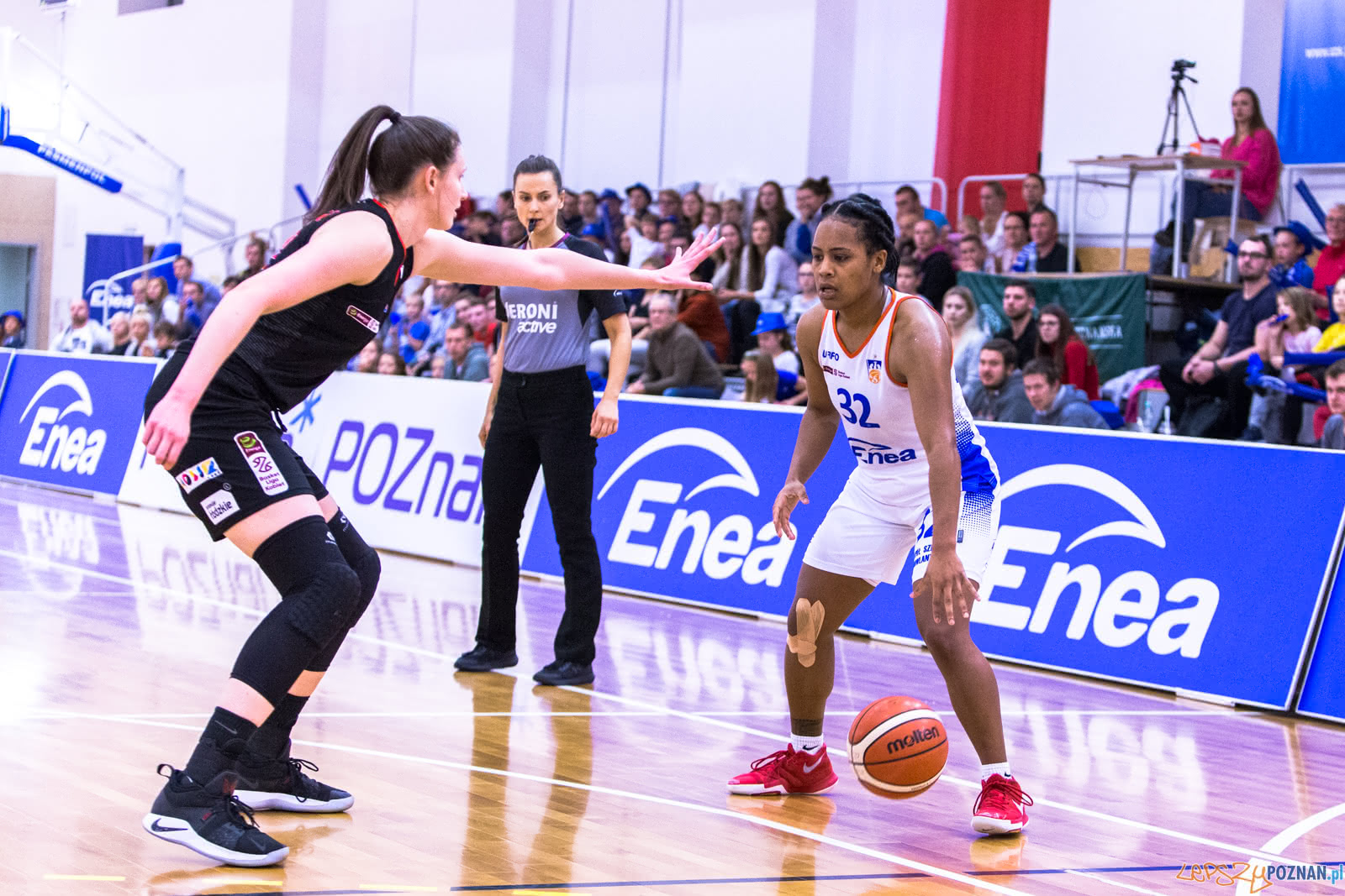 Enea AZS Poznań – Widzew Toruń 81:70 - Poznań 26.10.2018 r.  Foto: LepszyPOZNAN.pl / Paweł Rychter