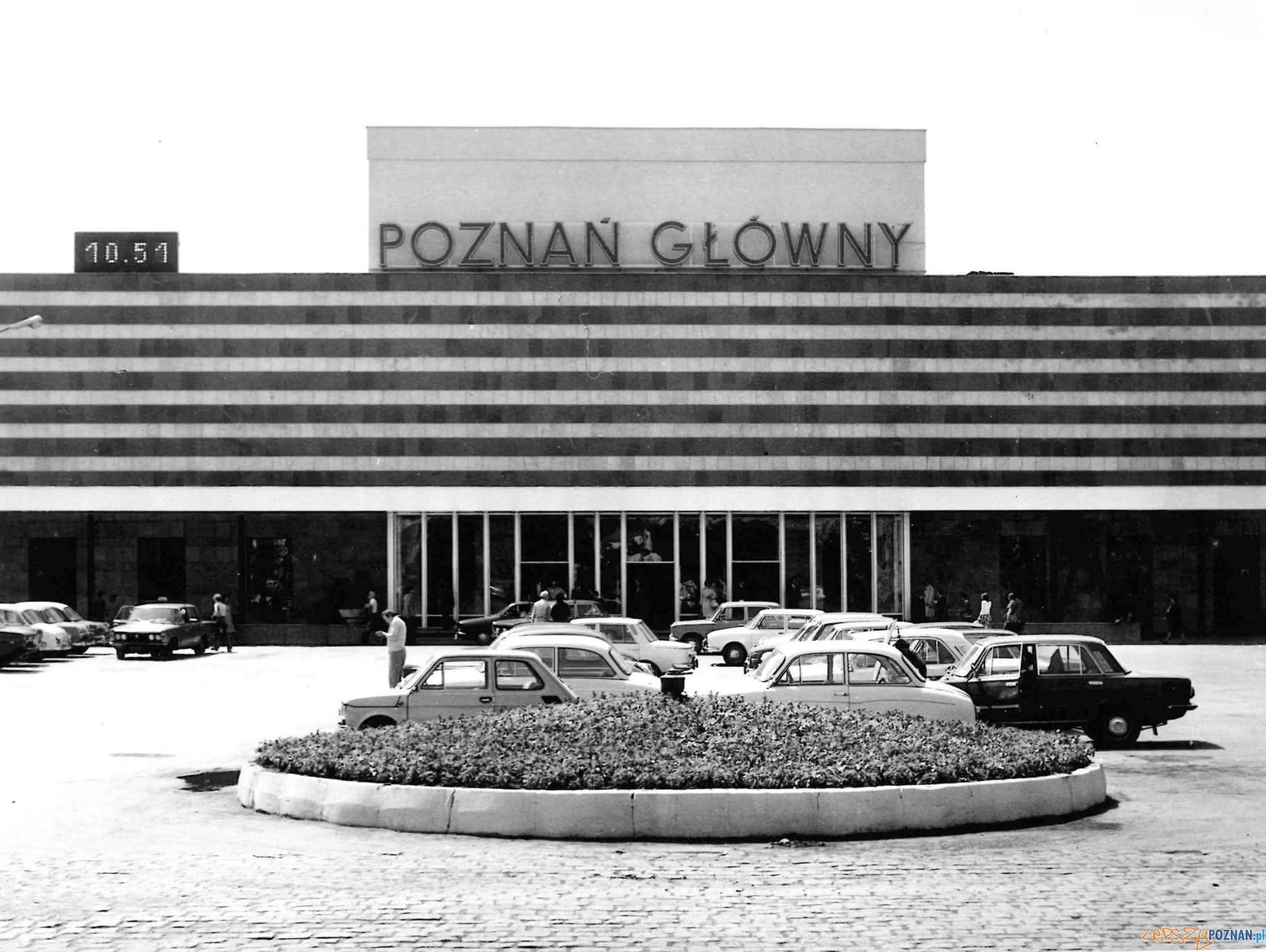 Dworzec PKP - 1976  Foto: Stanisław Wiktor / Kronika Miasta Poznania 