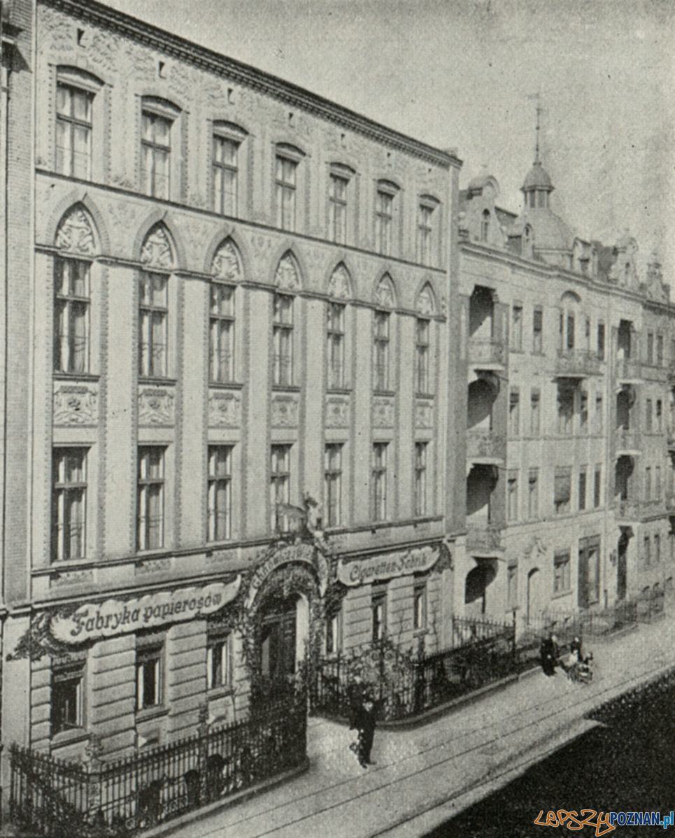 Fabryka papierosów Patria  Foto: Album przemysłu i handlu 1906 / wikipedia CC
