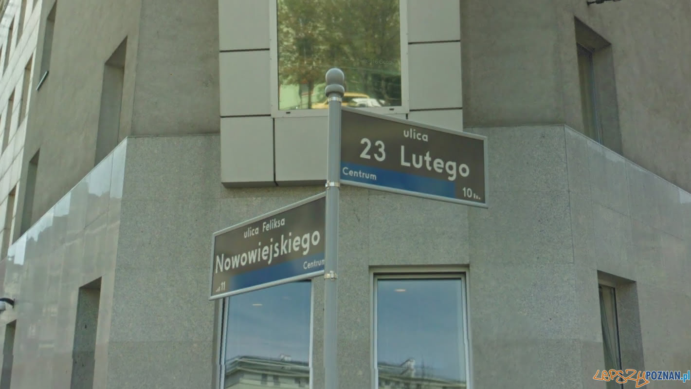 ul. 23 Lutego  Foto: Google Street View