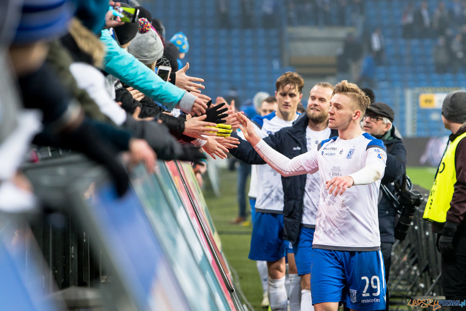 Lech Poznań - Wisła Płock (Kamil Jóźwiak, Christian Gytkjae  Foto: lepszyPOZNAN.pl/Piotr Rychter