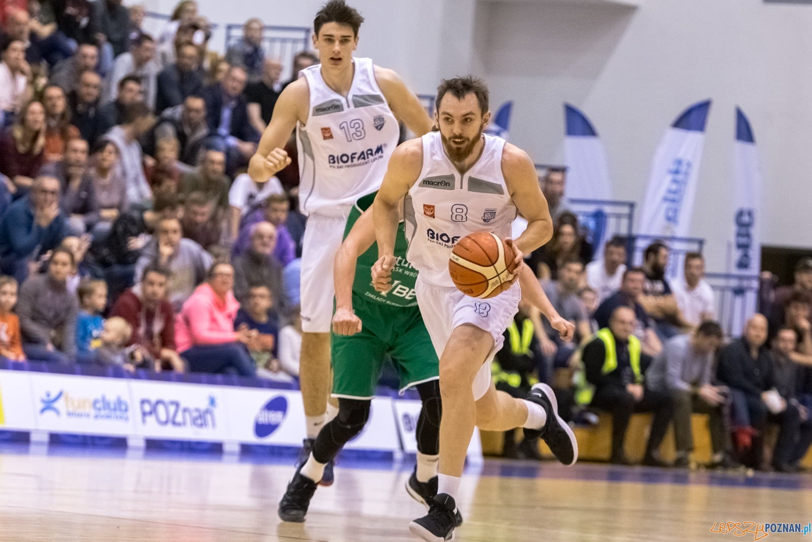 1 liga: Biofarm Basket Poznań - Śląsk Wrocław 70:79 - Pozna  Foto: LepszyPOZNAN.pl / Paweł Rychter