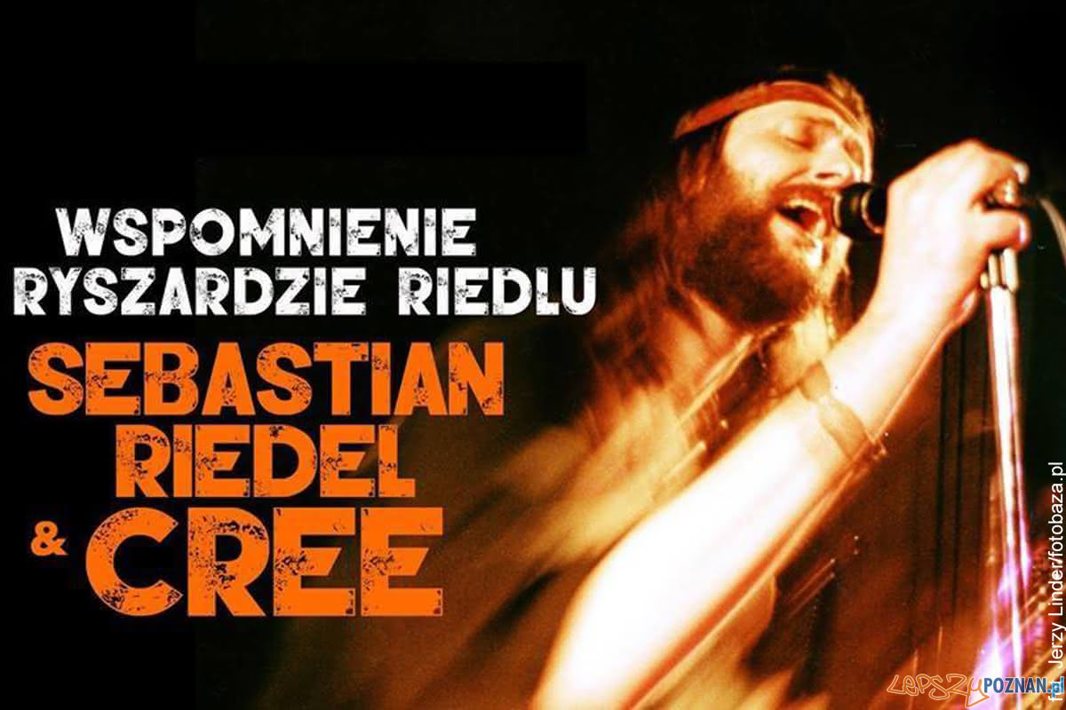 Wspomnienie o Ryszardzie Riedlu - Sebastian Riedel & Cree (plakat)  Foto: materiały prasowe