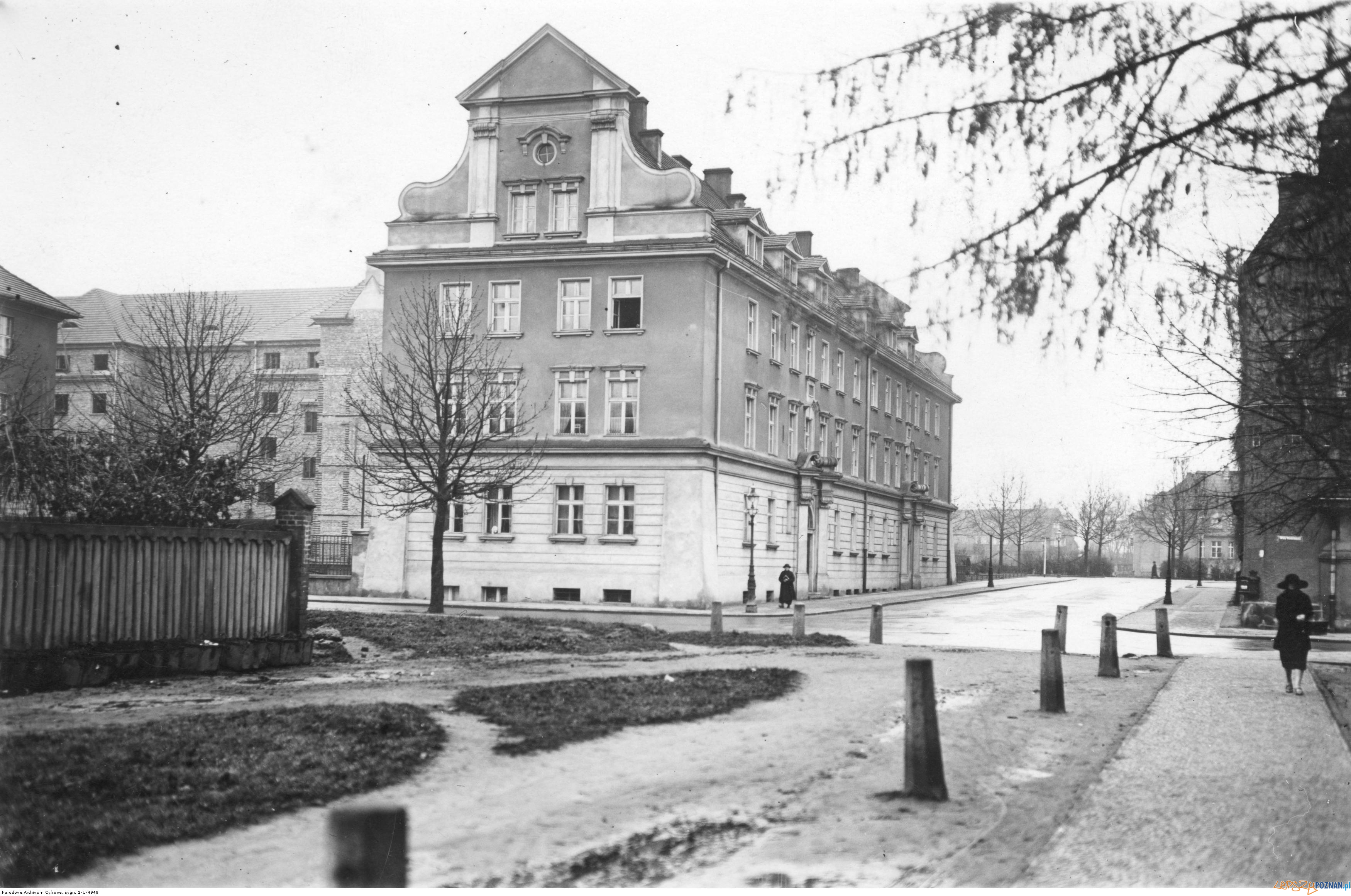 Kręta [Nowowiejskiego - Kościuszki]  Foto: Narodowe Archiwm Cyfrowe / IKC