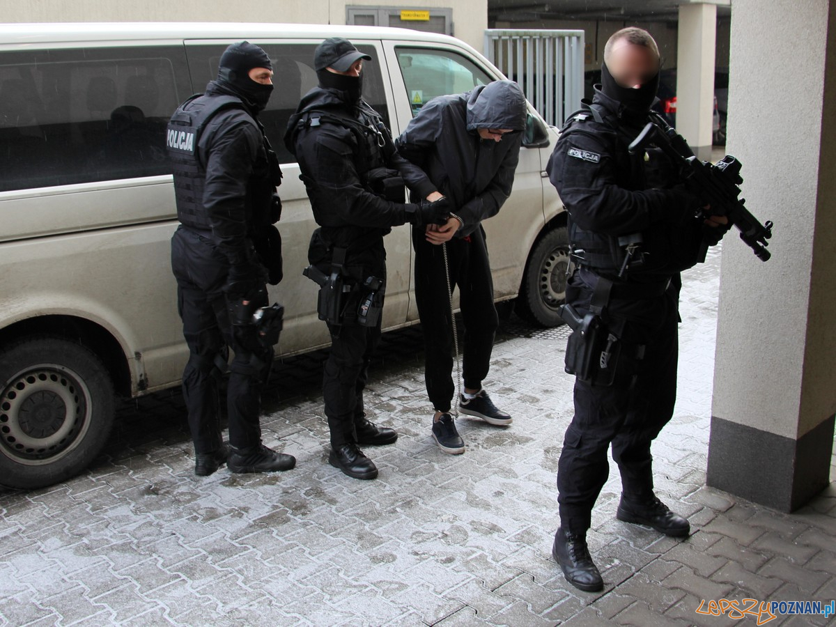 Akcja Policji  Foto: materiały prasowe wielkopolskiej Policji 