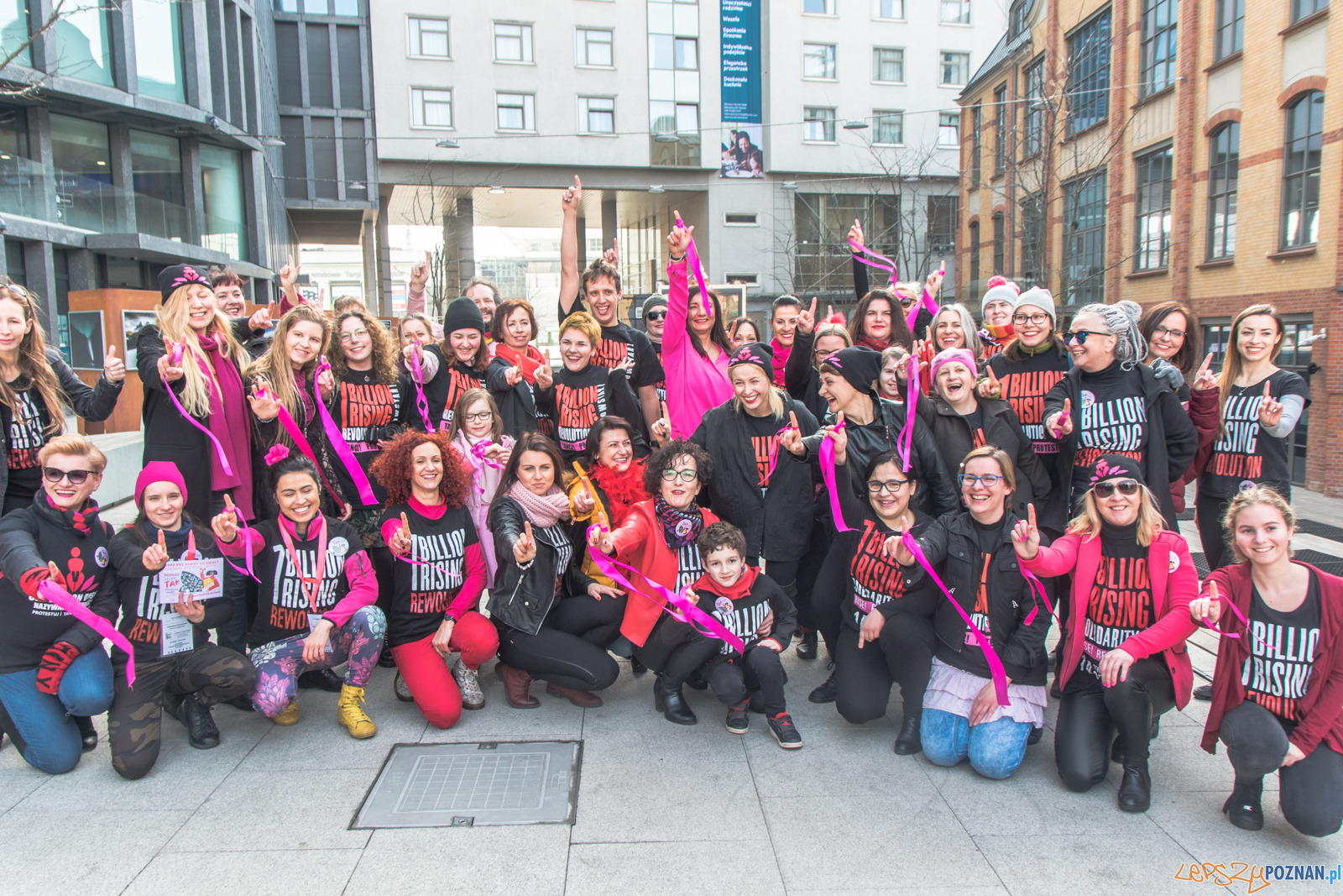 One Billion Rising Poznań  Foto: lepszyPOZNAN.pl / Ewelina Jaśkowiak