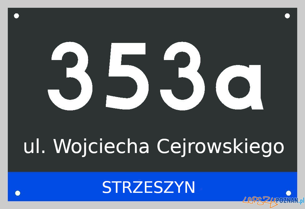 Ulica Wojciecha Cejrowskiego  Foto: lepszyPOZNAN.pl