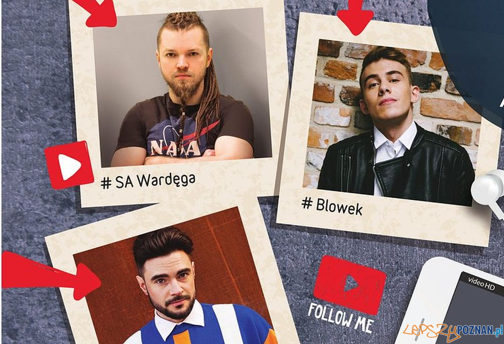 Znani youtuberzy w Poznaniu  Foto: materiały prasowe