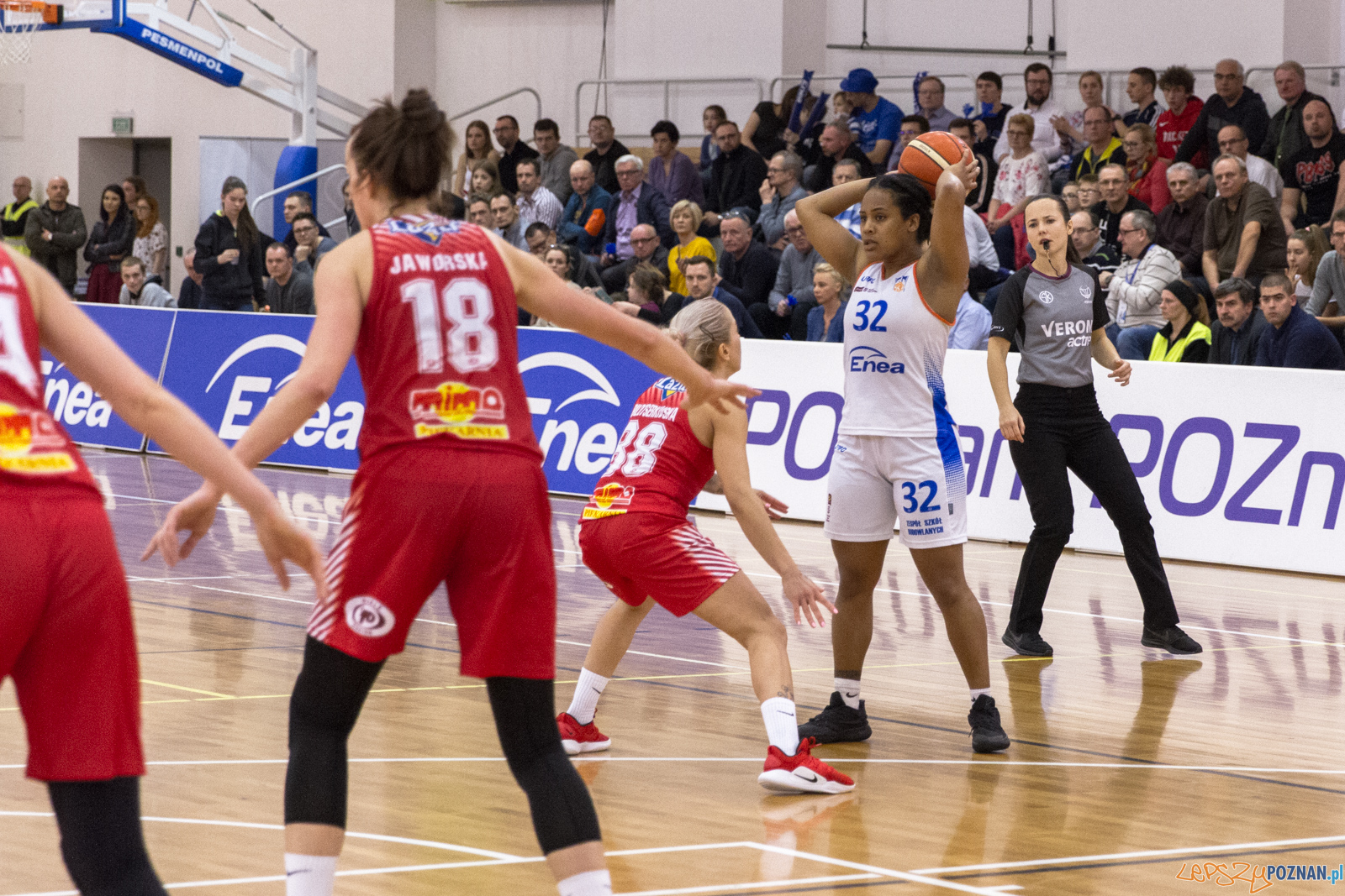 Enea AZS Poznań – TS Ostrovia Ostrów Wlkp. 69:68 - Poznań 2  Foto: LepszyPOZNAN.pl / Paweł Rychter