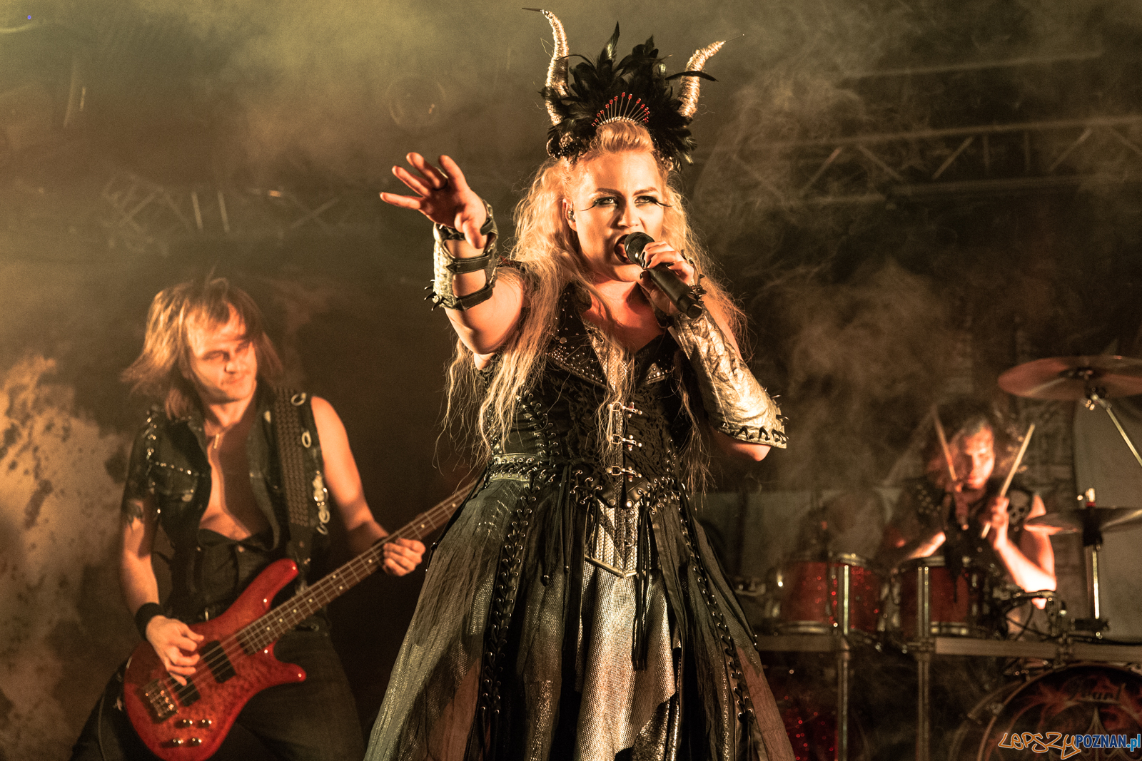 Battle Beast w klubie "u Bazyla" - Poznań 07.04.2019 r.  Foto: Paweł Rychter