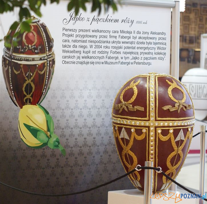 Jaja Fabergé  w Galerii Malta  Foto: materiały prasowe