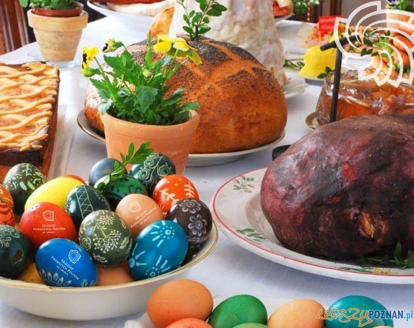 Święconka Wielkanoc  Foto: Muzeum Etnograficzne w Dziekanowicach 