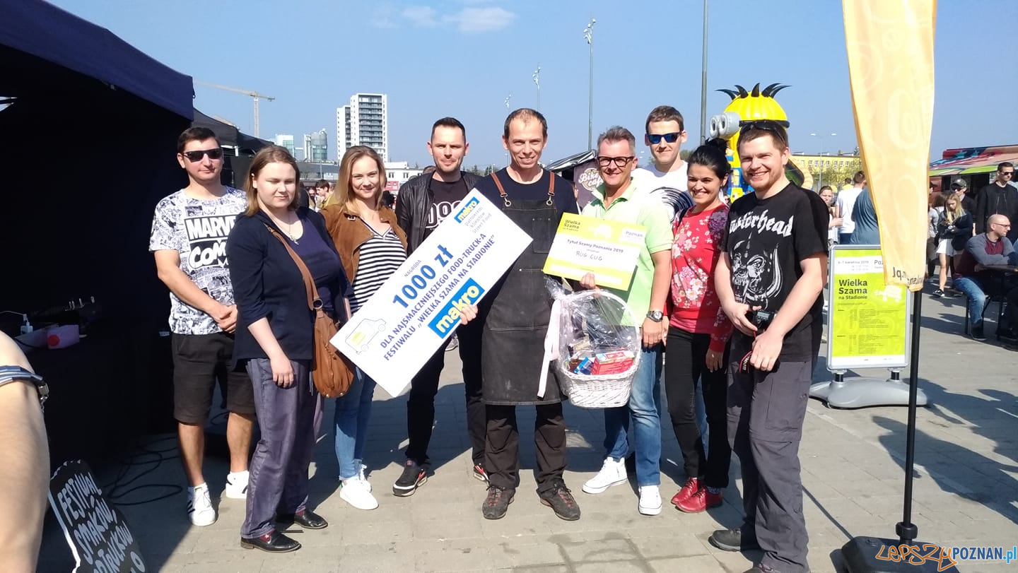 Zdobywca tytułu "Wielka Szama na Stadionie w Poznaniu 2019!" food truck Rug Cug  Foto: materiały prasowe / FB @FestiwalSmakowFOODTruckow