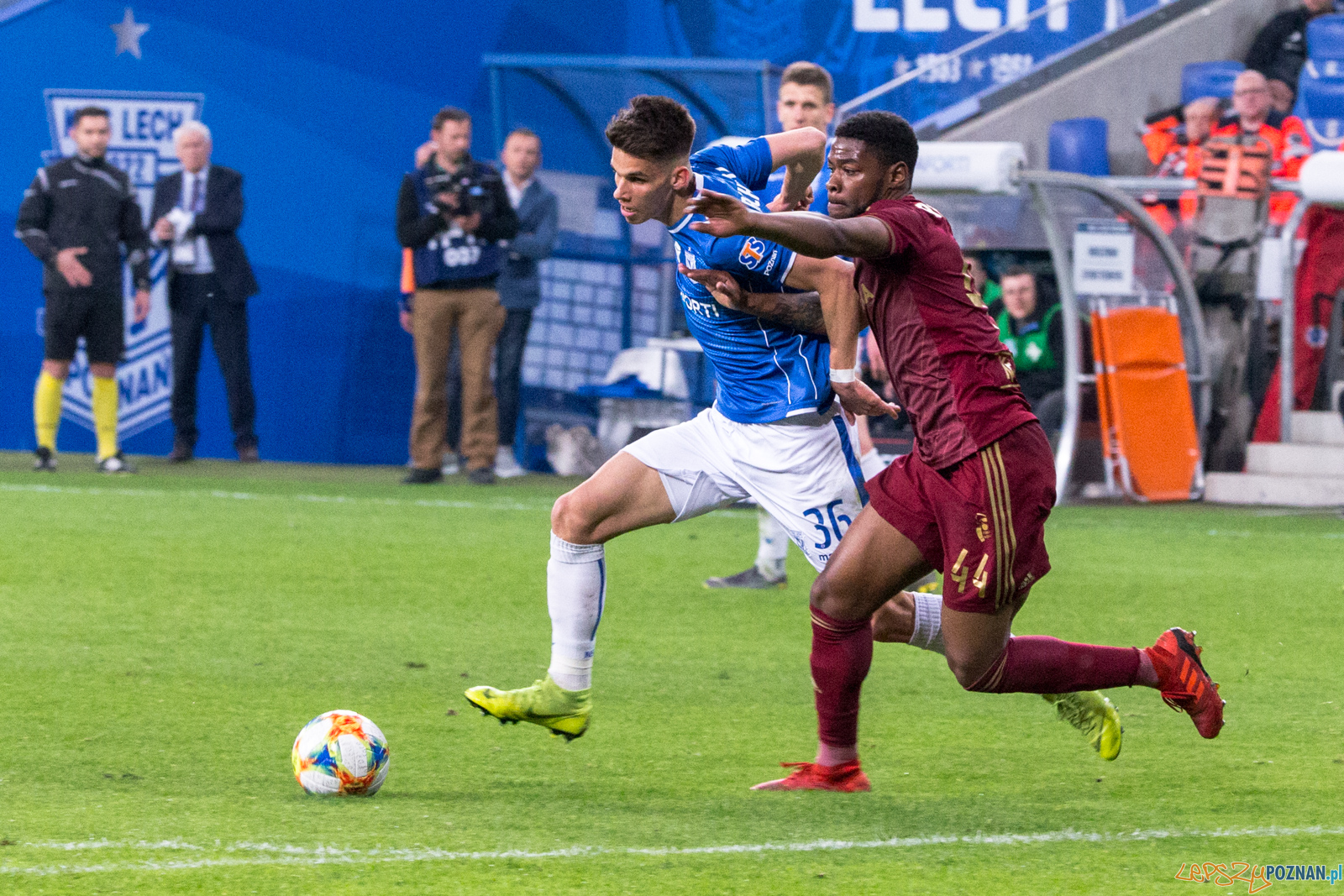 Lech Poznań - Legia Warszawa 1:0 (0:0) - Poznań 24.04.2019 r.  Foto: LepszyPOZNAN.pl / Paweł Rychter