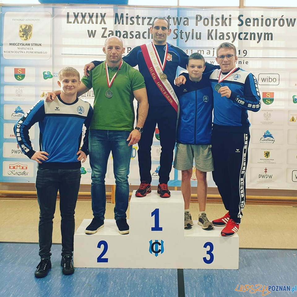 Mistrzostwa Polski Seniorów 2019 - Zapasy Styl Klasyczny  Foto: KS Sobieski Poznań