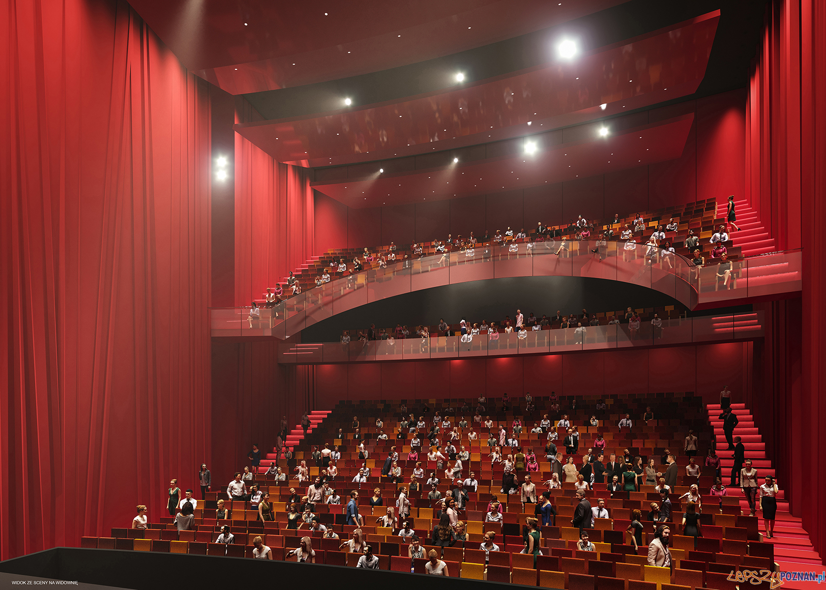 Tak będzie wyglądał nowy Teatr Muzyczny  Foto: materiały prasowe UMP