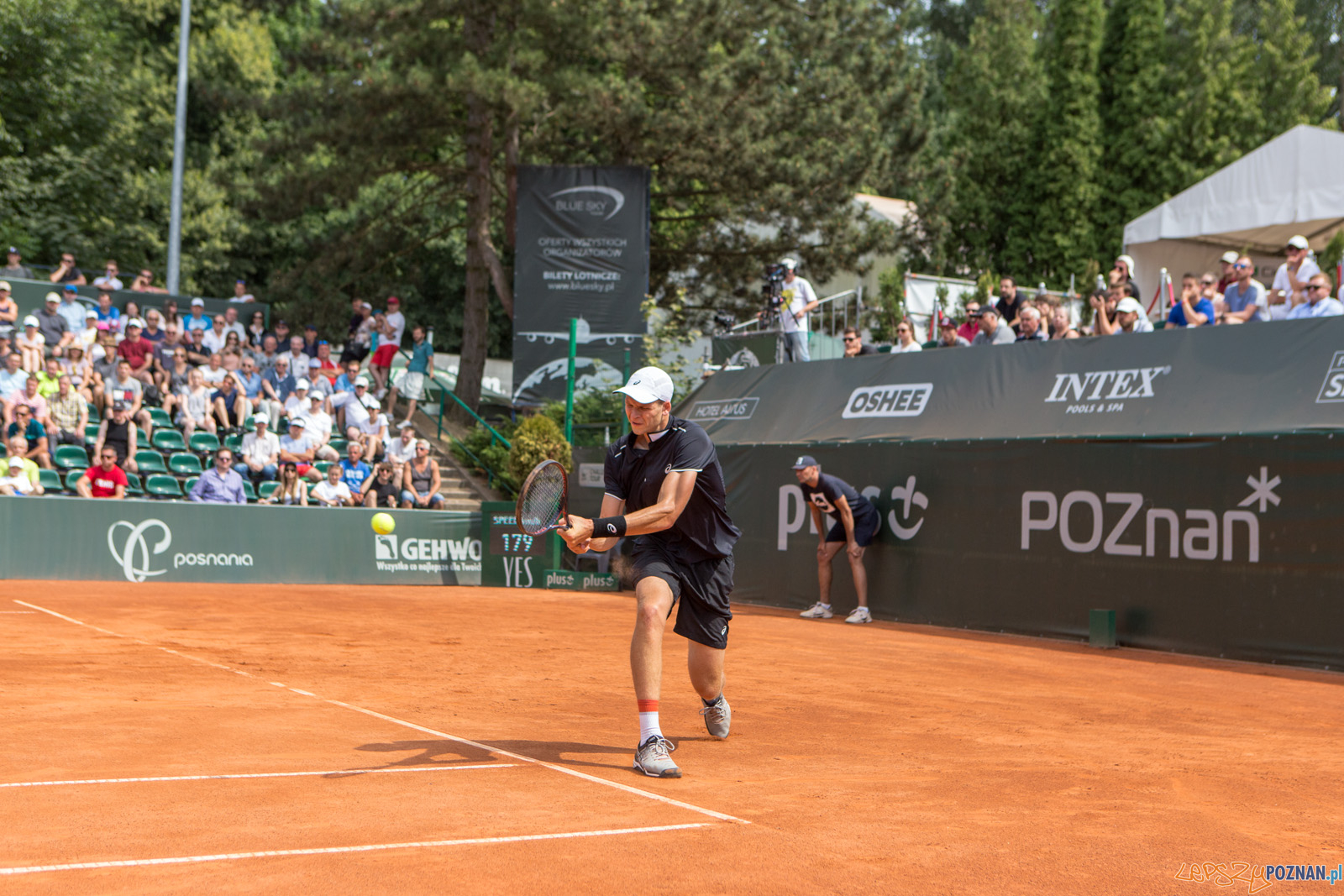 Allessandro Giannessi (ITA) vs Huber Hurkacz (POL) - Poznań Ope  Foto: Paweł Rychter