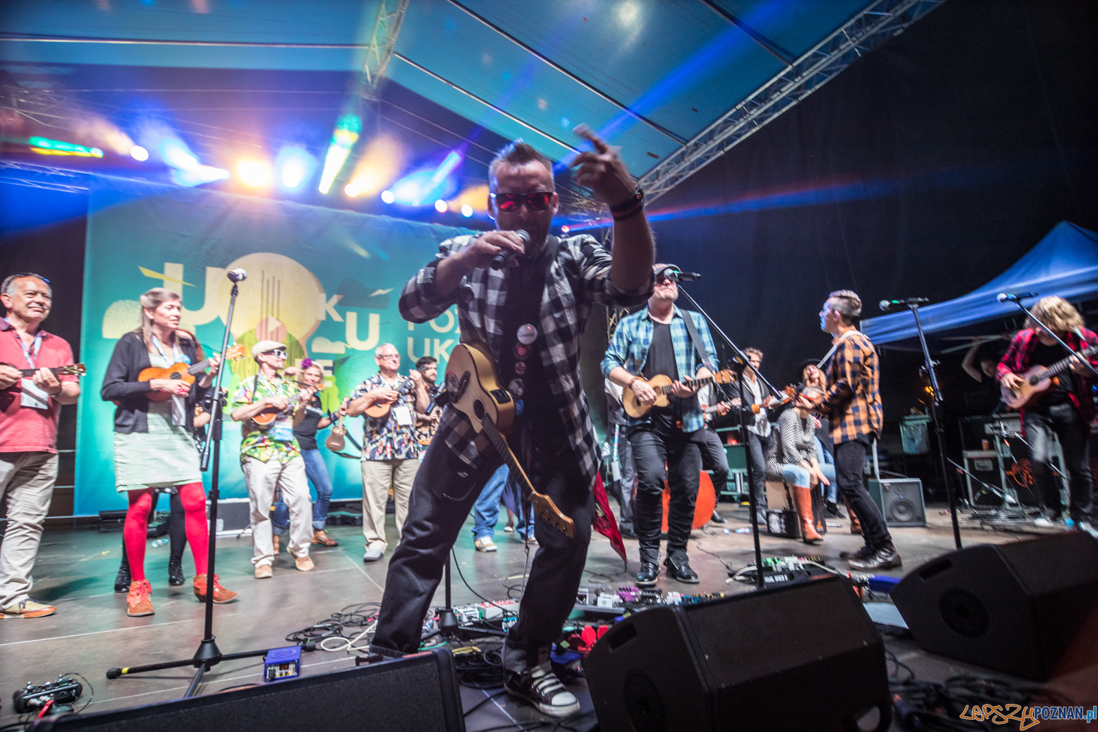 Cały Poznań Ukulele  Foto: lepszyPOZNAN.pl/Piotr Rychter