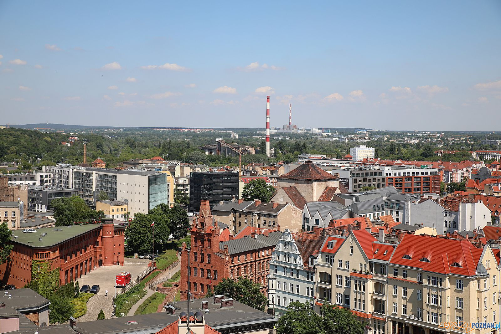 Poznan panorama polnoc wschod  Foto: Tomasz Dworek