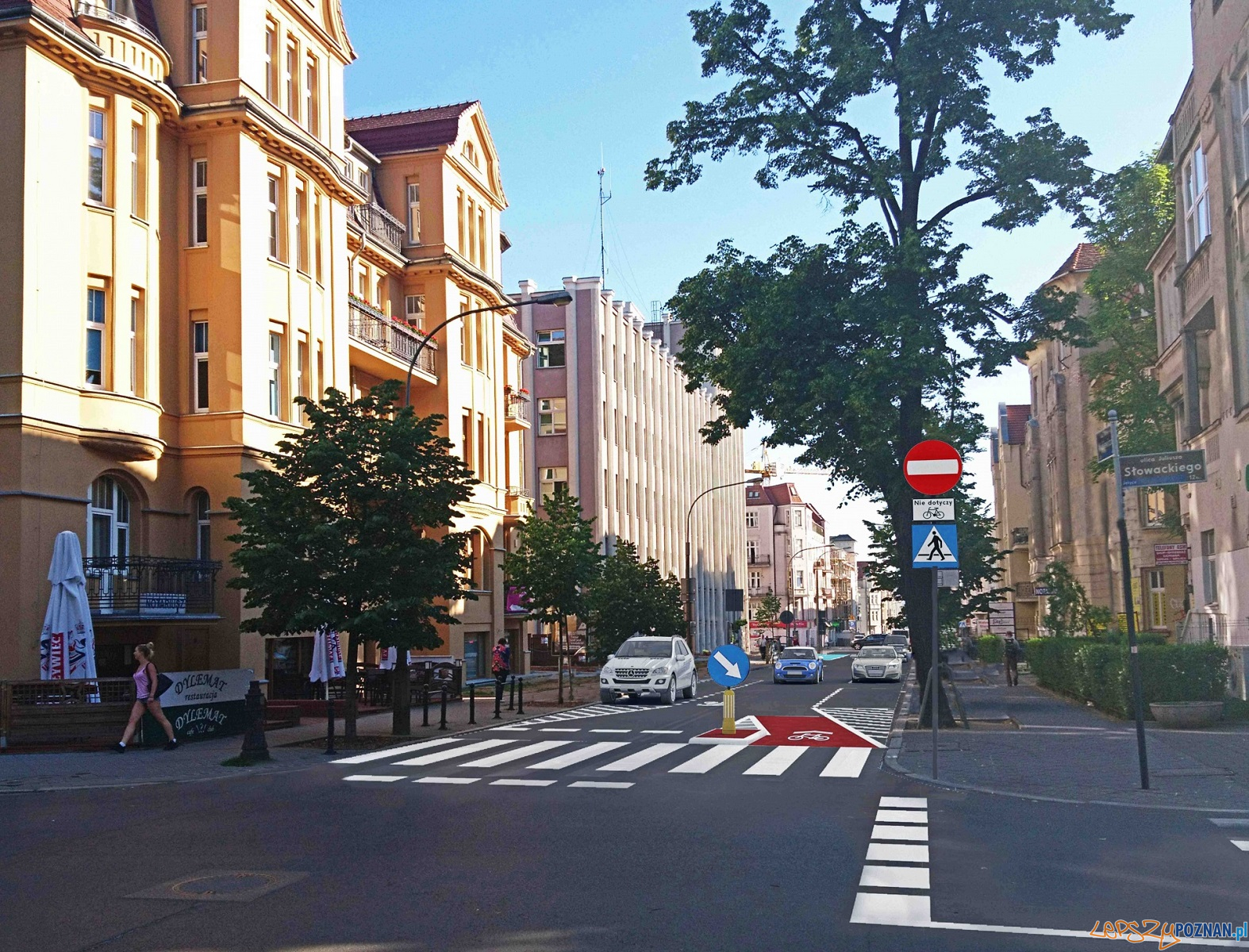 Wizualizacja zmian na ulicy Mickiewicza  Foto: materiały prasowe / ZDM