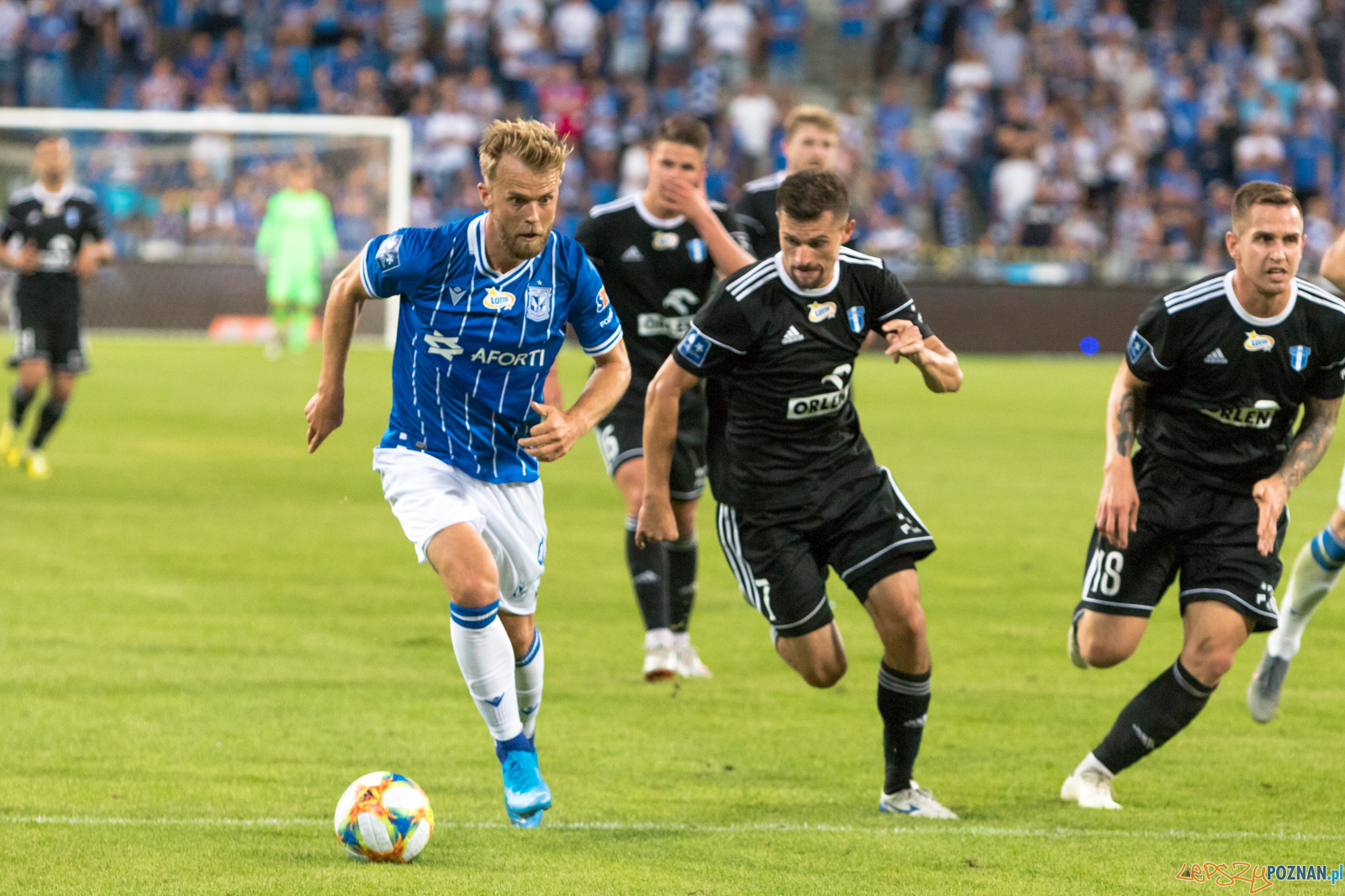 Lech Poznań - Wisła Płock (Christian Gytkjaer)  Foto: lepszyPOZNAN.pl/Piotr Rychter