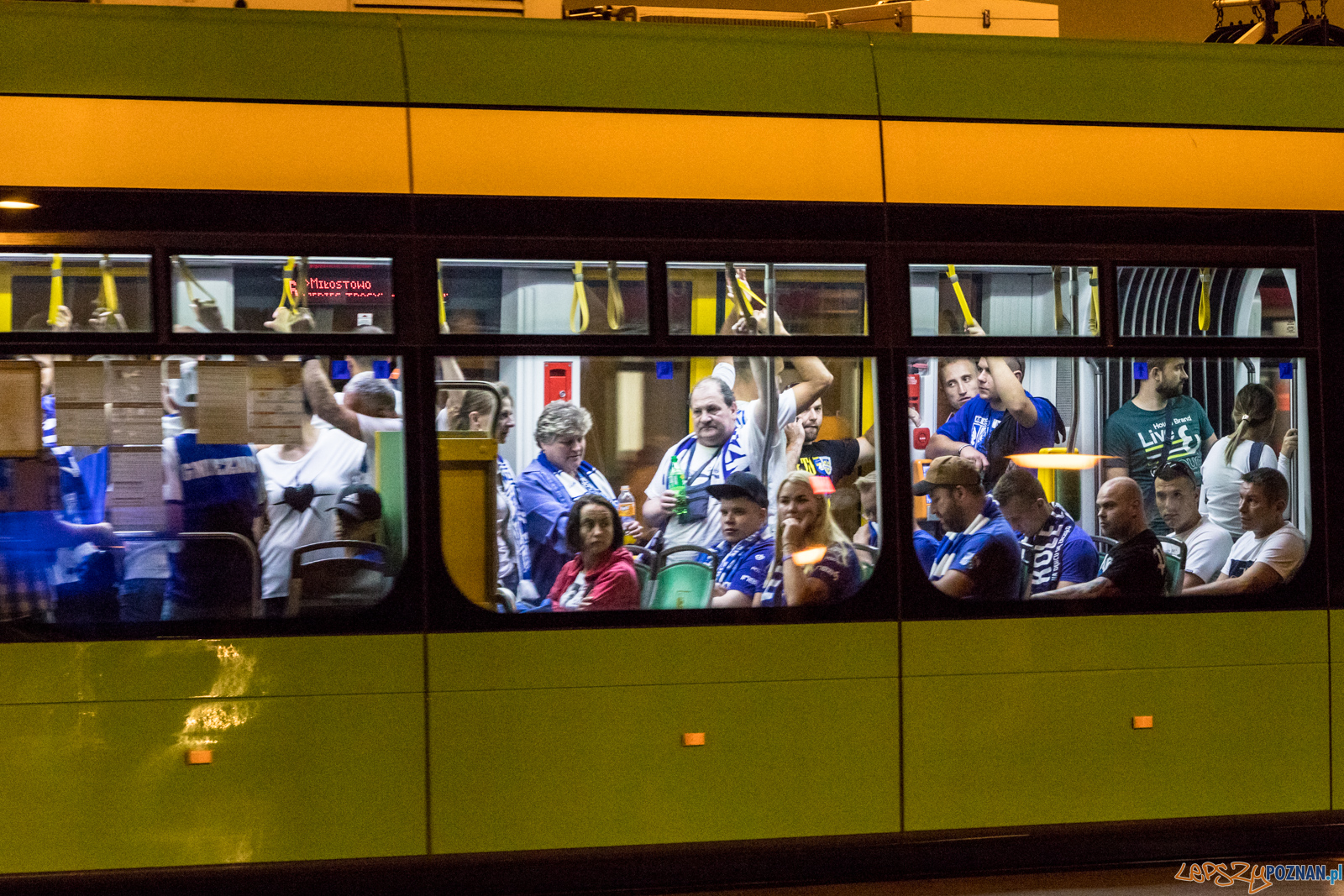 Dojazd na mecz Kolejorza  Foto: lepszyPOZNAN.pl/Piotr Rychter