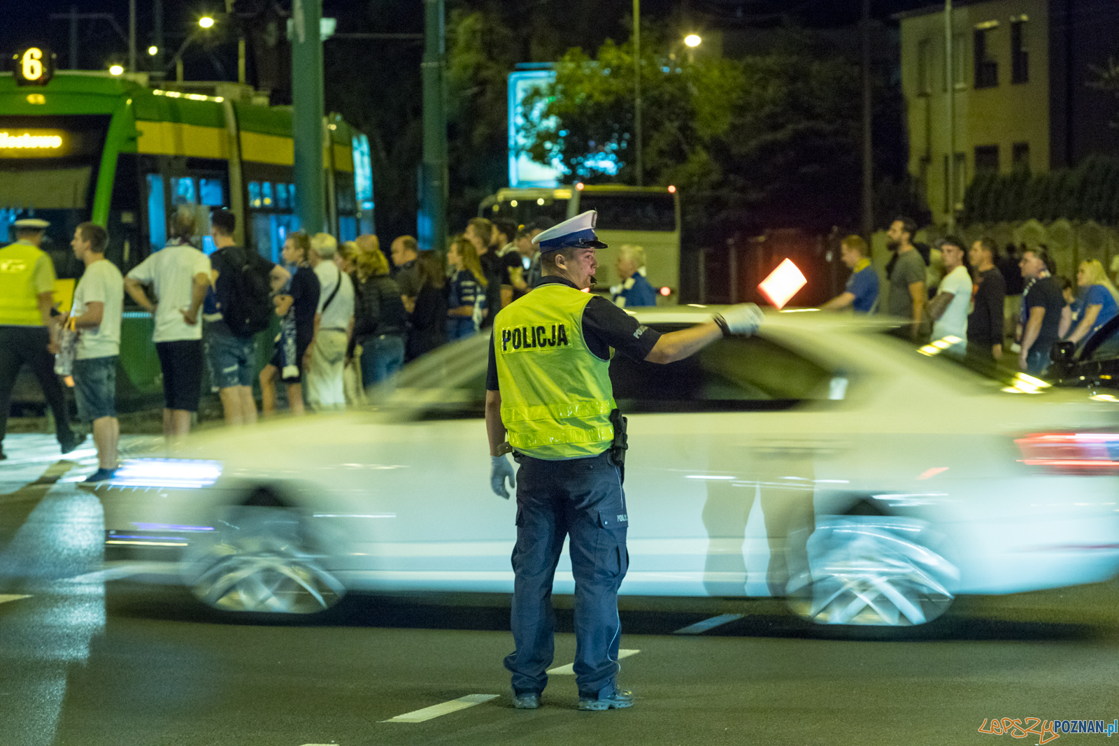 Dojazd na mecz Kolejorza  Foto: lepszyPOZNAN.pl/Piotr Rychter